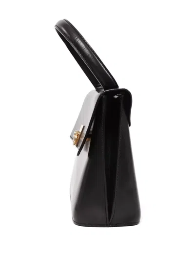 Pre-owned Celine 1990s Leather Tote Bag In Black