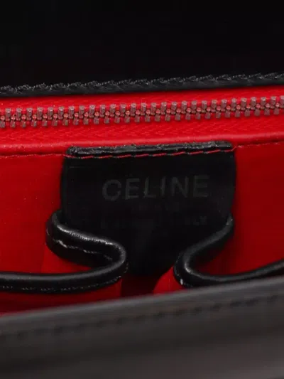 Pre-owned Celine 1990s Leather Tote Bag In Black