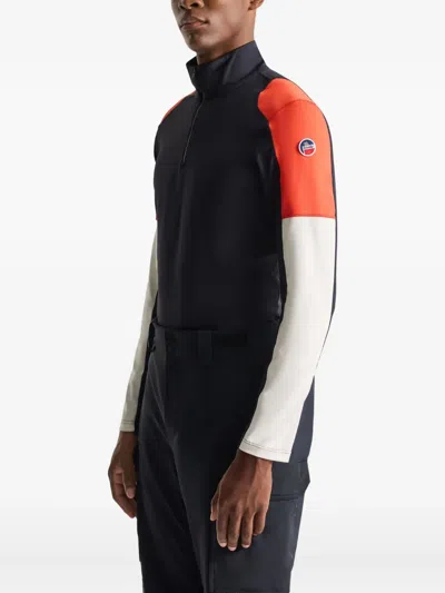 Fusalp Pravio Half-zip Base Layer In Blue