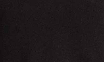 Amicale Cashmere Quarter Zip Pullover W/ Piping In Black