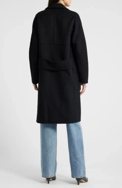 Rails Bristol Wool Blend Overcoat In Black
