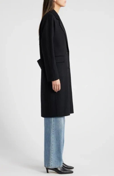 Rails Bristol Wool Blend Overcoat In Black