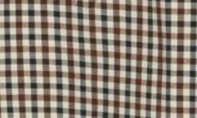 Dr2 By Daniel Rainn Check Topper Coat In Brown