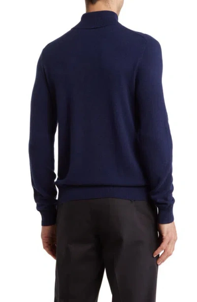 Amicale Turtleneck Cashmere Sweater In Blue