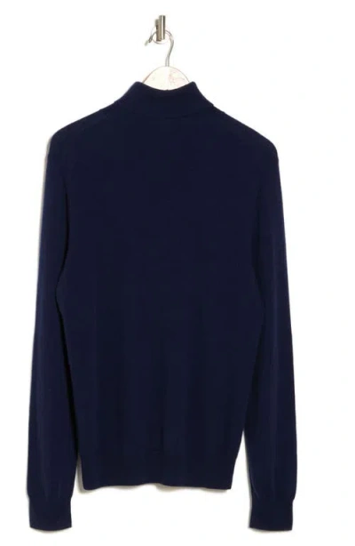 Amicale Turtleneck Cashmere Sweater In Blue