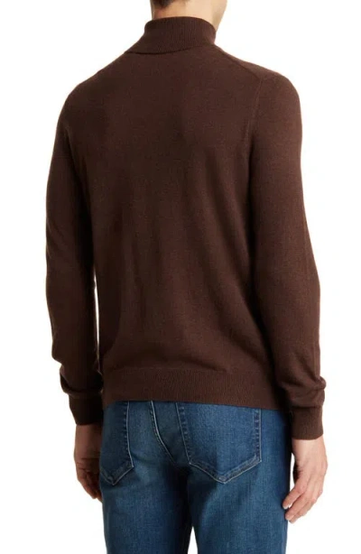 Amicale Turtleneck Cashmere Sweater In Brown