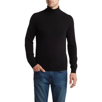Amicale Turtleneck Cashmere Sweater In Black