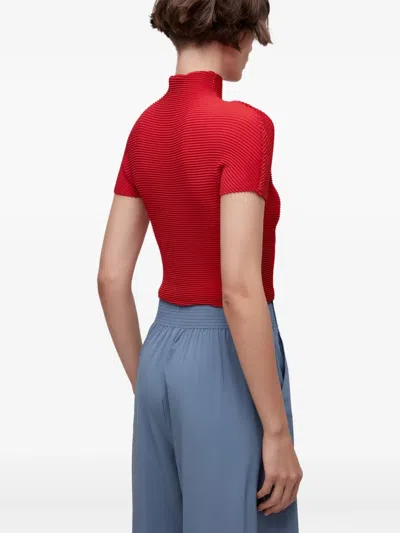 Osklen Pixel-texture T-shirt In Red