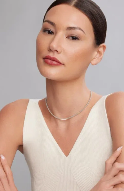 Lagos Lux Diamond Rope Necklace In Metallic