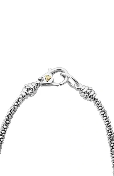 Lagos Lux Diamond Rope Necklace In Metallic