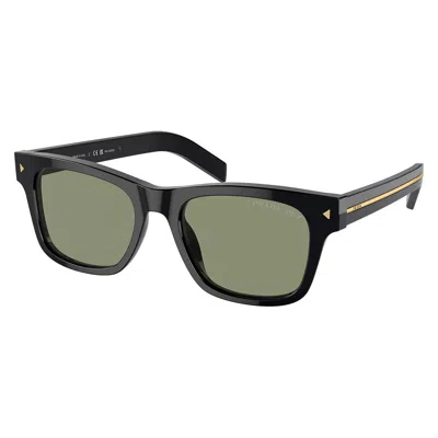 Prada Man Sunglass Pr A17s In Green