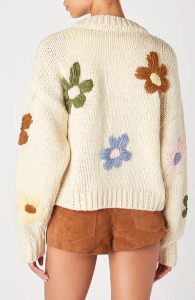 Blanknyc Sweet Soul Cardigan Cream Combo
