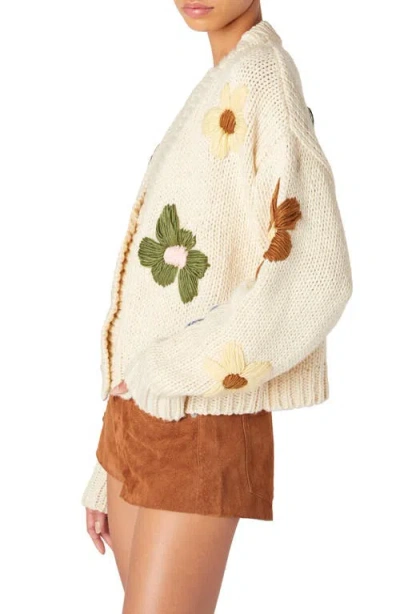 Blanknyc Sweet Soul Cardigan Cream Combo