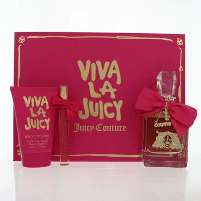 Juicy Couture Ladies Viva La Juicy Gift Set Fragrances 719346702256 In Multi