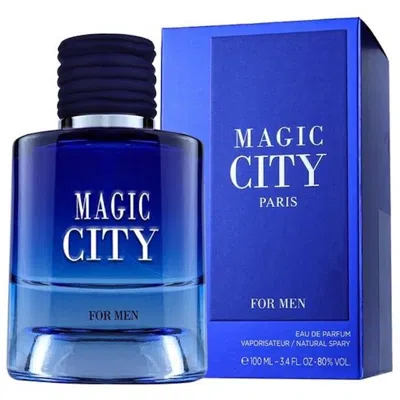 Elysees Fashion Men's Magic City Edp Spray 3.4 oz Fragrances 3551440588025