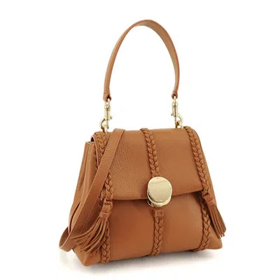 Chloé Chloe Tassel Detail Shoulder Bag In Brown