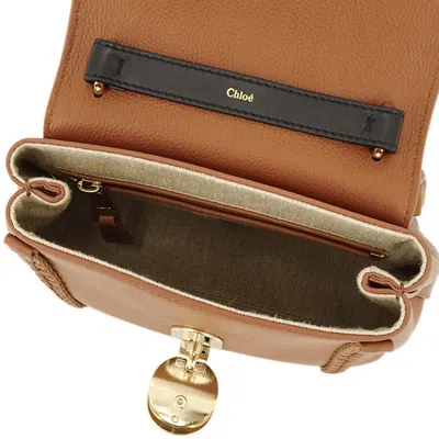 Chloé Chloe Tassel Detail Shoulder Bag In Brown