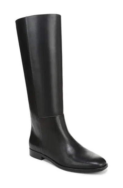 Vince Martell Wide Calf Leather Boot In Black