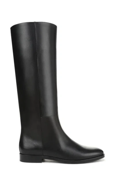 Vince Martell Wide Calf Leather Boot In Black