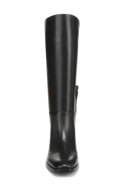 Vince Martell Wide Calf Leather Boot In Black