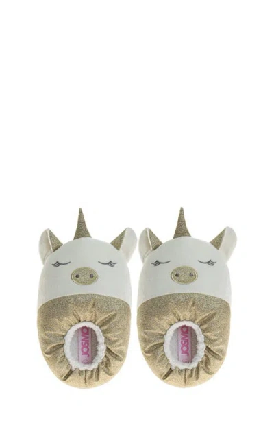 Josmo Kids' Unicorn Slipper In Gold