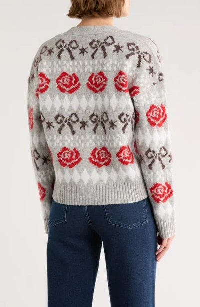 Rdi Floral Cagan In Gray