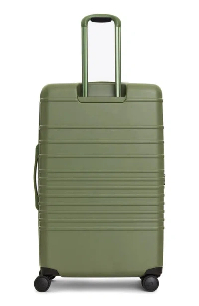 Beis Large Check-in Roller In Olive In Green