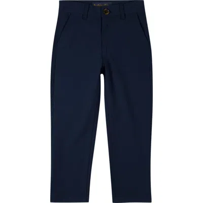 Brooks Brothers Boys Woven Stretch Pants In Blue
