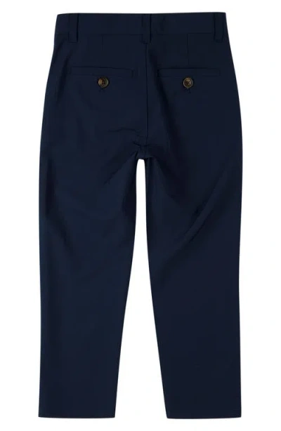 Brooks Brothers Boys Woven Stretch Pants In Blue