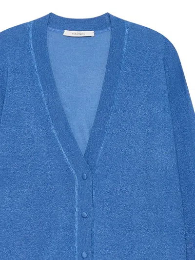 Maliparmi Button-front Cardigan In Blue
