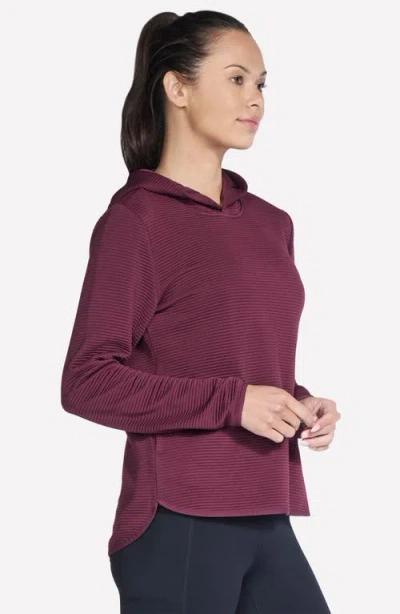Skechers Women's Gowalk Everywhere Long-sleeve Pull-on Hoodie In Brown