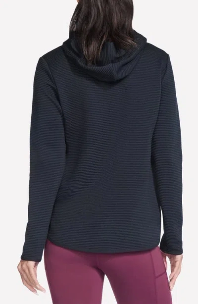 Skechers Women's Gowalk Everywhere Long-sleeve Pull-on Hoodie In Black