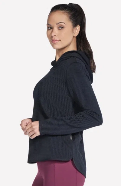 Skechers Women's Gowalk Everywhere Long-sleeve Pull-on Hoodie In Black