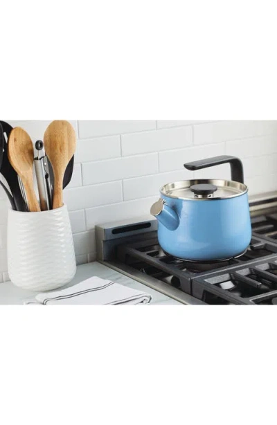 Kitchenaid 2-quart Enameled Tea Kettle In Blue