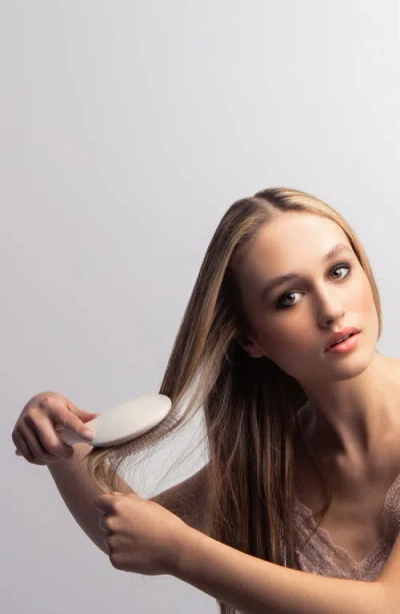 The Hair Edit Smooth & Polish Detangling Brush In White