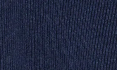 Amicale Rib Cashmere Pullover In Blue