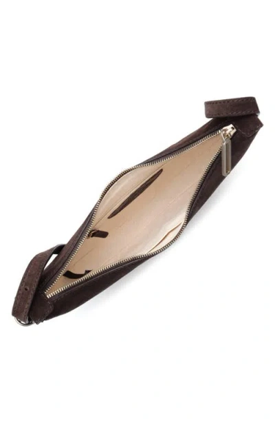 New Amsterdam Leatherworks Silas Leather Crossbody Bag In Brown