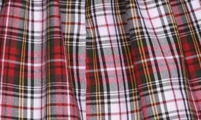 Bonnie Jean Kids' Plaid Embroidered Tunic & Leggings Set In Multi