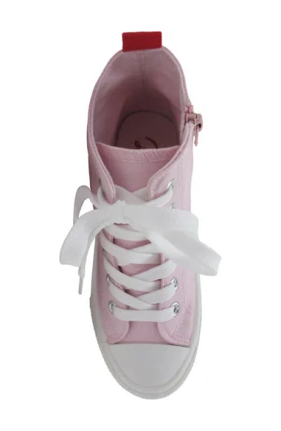 Jellypop Kids' Noalinda High Top Sneaker In Pink