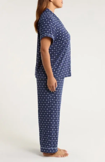 Nordstrom Moonlight Eco Crop Pajamas In Blue