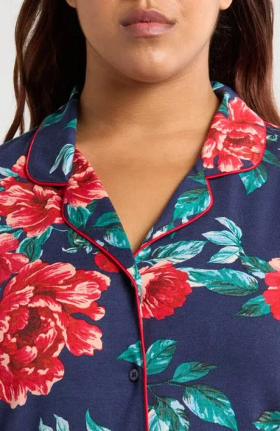 Nordstrom Moonlight Eco Crop Pajamas In Blue