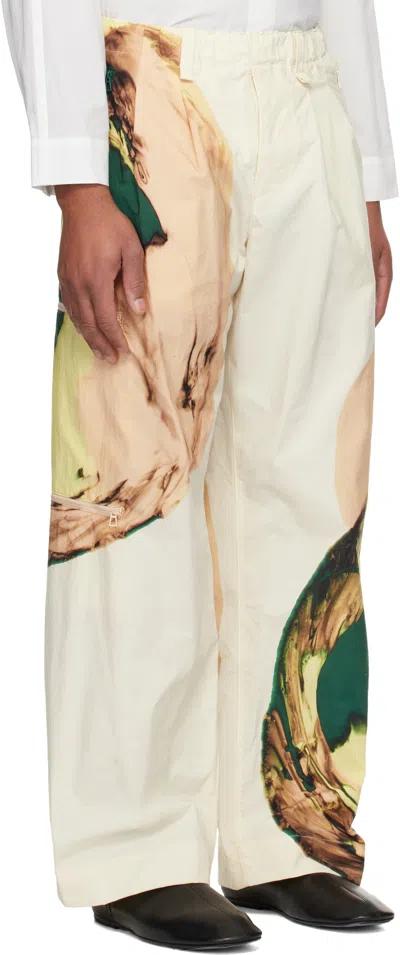 Issey Miyake Beige Agate Trousers In Neutral