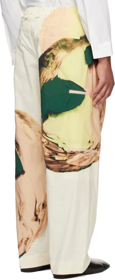 Issey Miyake Beige Agate Trousers In Neutral