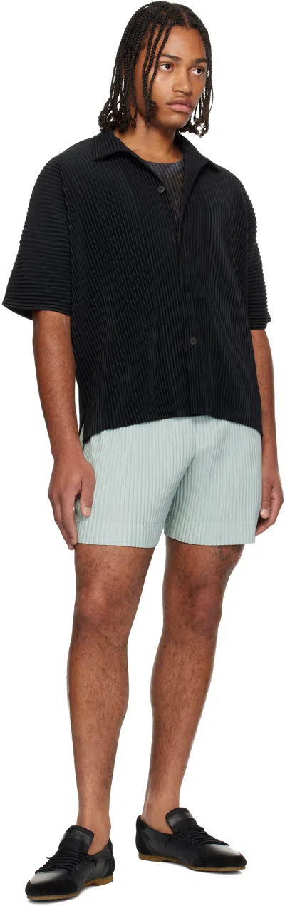 Issey Miyake Black Monthly Color July Shirt In Black