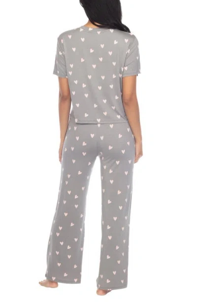 Honeydew All American Pajamas In Gray