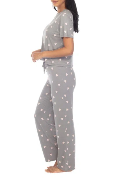 Honeydew All American Pajamas In Gray