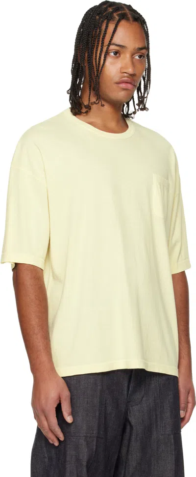 Visvim Yellow Ex Jumbo S/s Dmgd T-shirt In Yellow