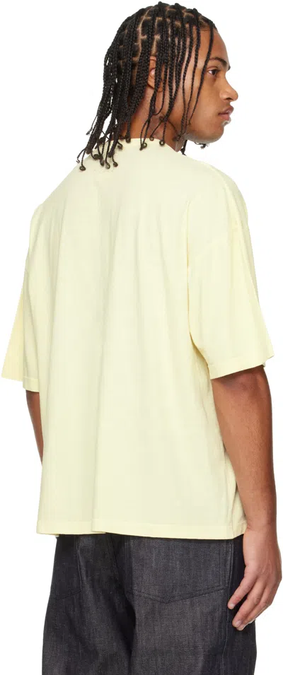 Visvim Yellow Ex Jumbo S/s Dmgd T-shirt In Yellow
