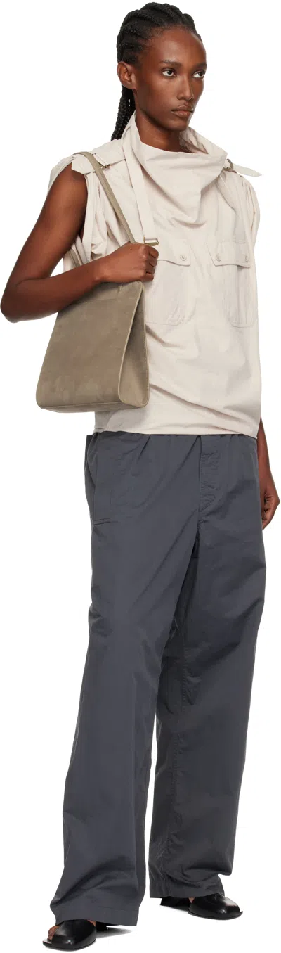 Fane Brown Lisse Bag