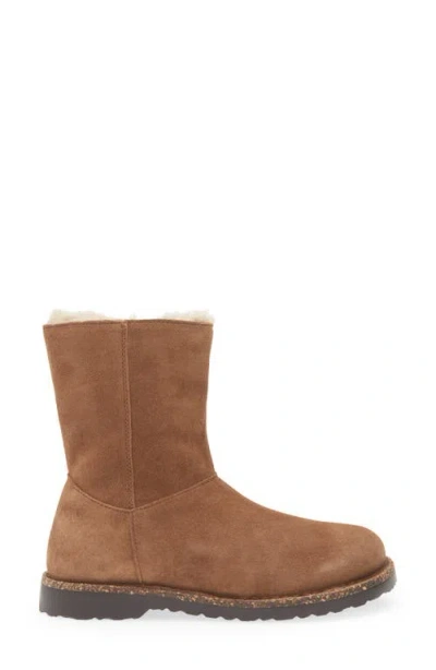 Birkenstock Uppsala Genuine Shearling Lined Boot In Brown